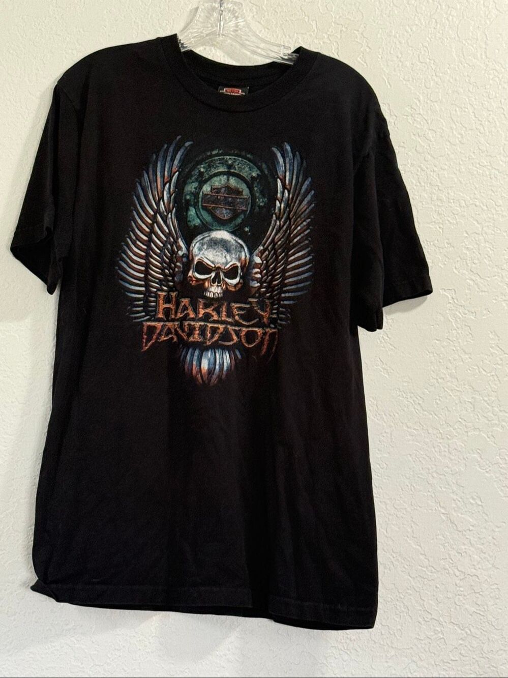 Harley Davidson Live To Ride L T-shirt Sturgis MI motorcycle biker skull